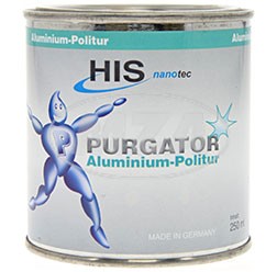 PURGATOR Aluminium-Politur 250 ml-Dose zum Reinigen Pflegen Polieren