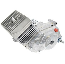 Werksneuer 50ccm Motor, 4 Gang, 60km/h für Simson S50, S51 KR51/2 SR50, Motorgehäuse Alu Natur